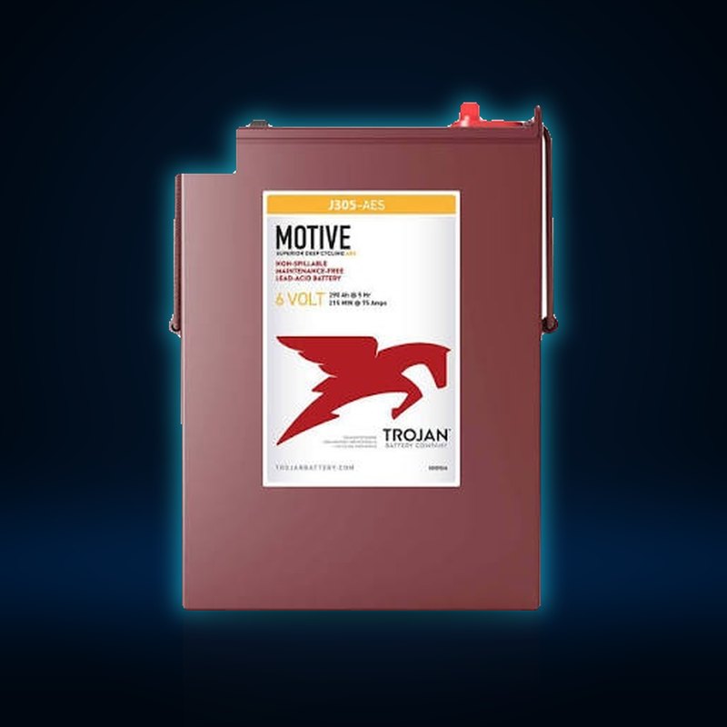 Trojan Motive J305-AES μπαταρία για αυτοκίνητα γκολφ — Κέντρο Μπαταρίας Πειραιά